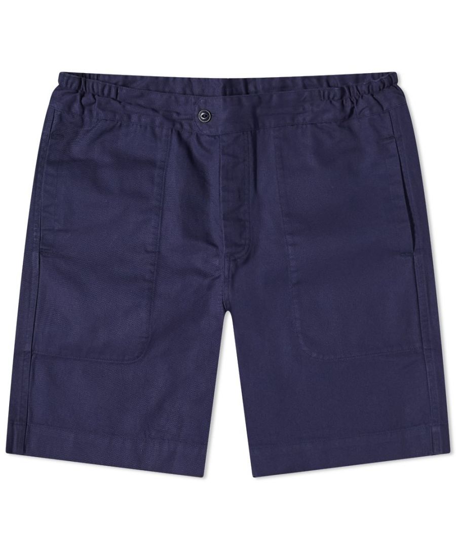 umbro mens ymc shorts (navy blazer) - navy/blue cotton - size medium