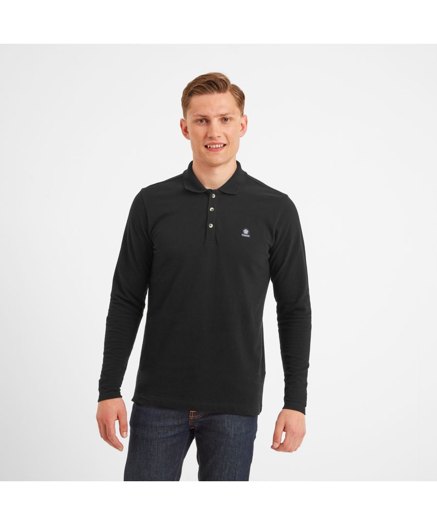 Made from pique fabric, our Bander is a long sleeve polo shirt for men that is beautifully textured on the outside, yet soft and smooth on the inside. A versatile style staple that can be worn all year round, the flat knit rib collar makes Bander ideal for layering underneath a jumper or jacket when the weather is changeable. Bander comes in supersoft 100% sustainable cotton that’s better for the planet and kinder to your skin too. Designed by our team in West Yorkshire in colours inspired by the rugged Yorkshire landscape, this everyday polo shirt is perfect teamed with jeans and boots and is finished with branded buttons and an embroidered TOG24 rose on the chest.
