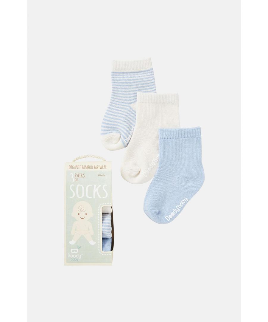 Comfortable Feet, In Triplicate. The Same Boody Sock But For Little Tiny Feet. Our Baby Socks Have All The Benefits Of Our Bamboo Socks, With The Extra Feature Of A Non-Slip Sole, Ensuring Baby Is Kept Upright When Taking Their First Steps. These Superbly Soft, Kind To Skin Socks Will Keep Little Toes Warm In The Winter And Cool In The Summer.
