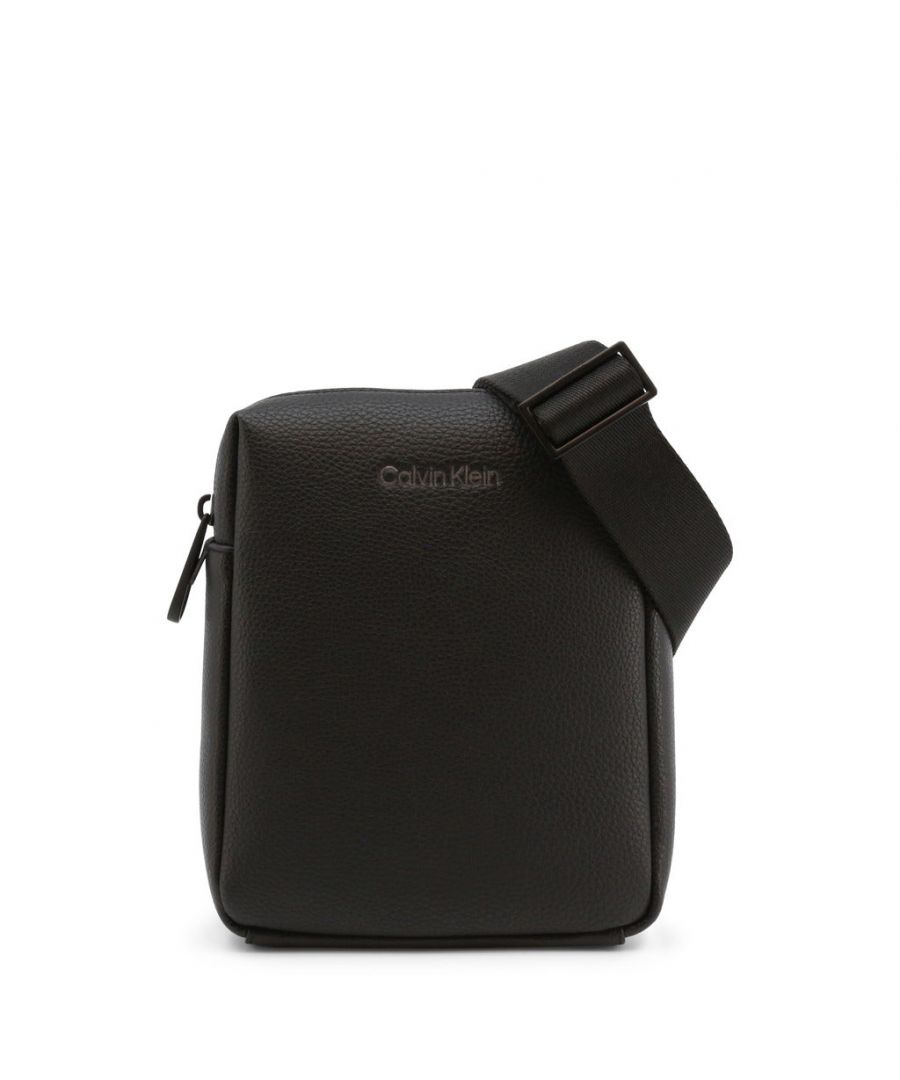 Brand: Calvin Klein   Gender: Men   Type: Bags   Color: Black   Pattern: Plain   Fastening: with Zip   Season: Fall/winter