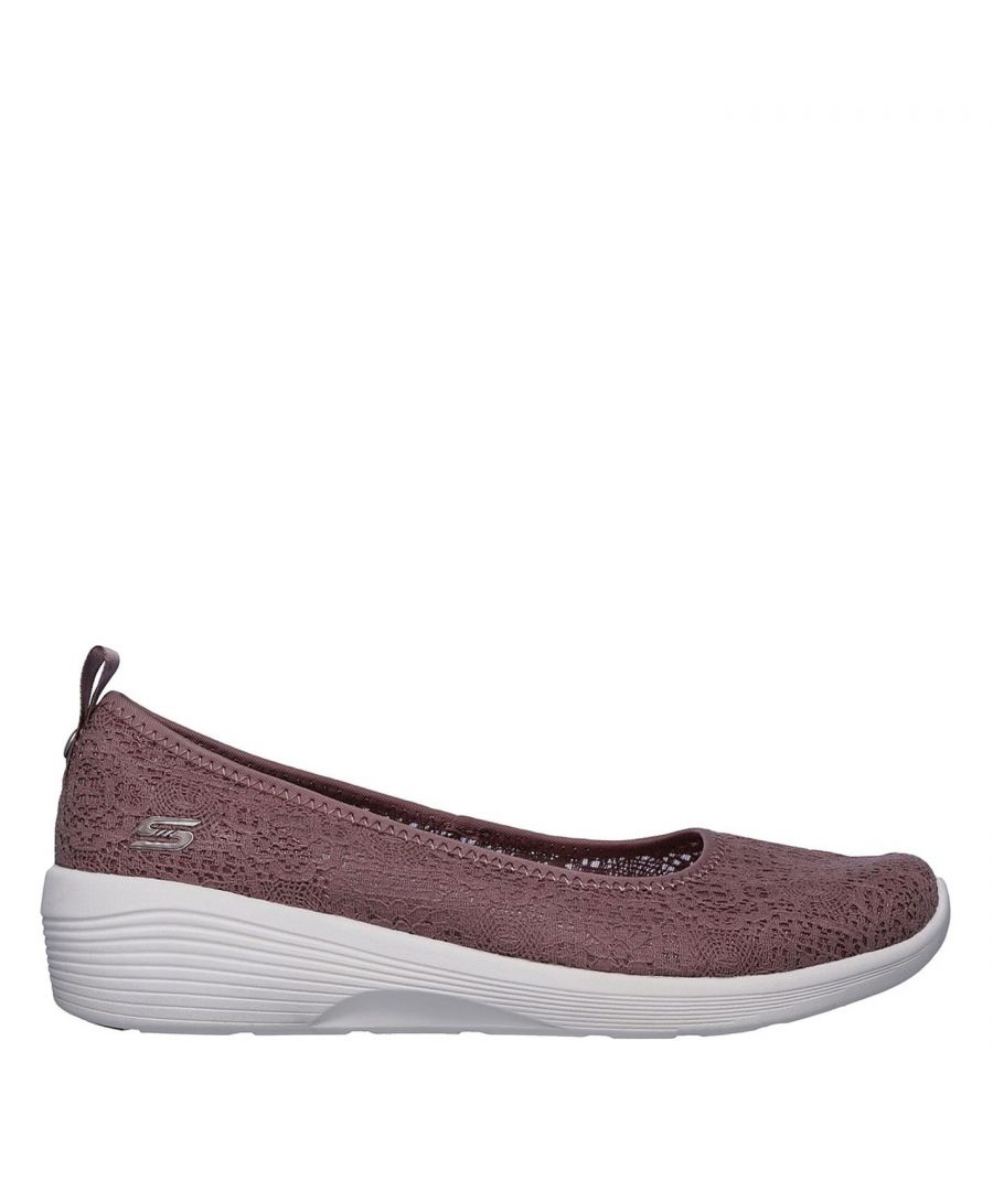 Image for Skechers Womens Arya - Airy Days Casual Flat Slip On Shoes
