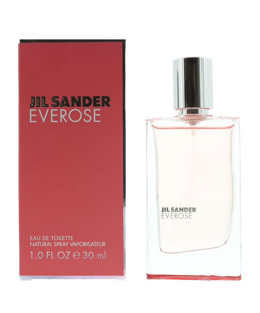 Everose by Jil Sander is a chypre floral fragrance for women. Top notes are grapefruit, white pepper and rose. Middle notes are rose petals, jasmine and raspberry. Base notes are cashmere wood, patchouli and vanilla. Everose was launched in 2012.