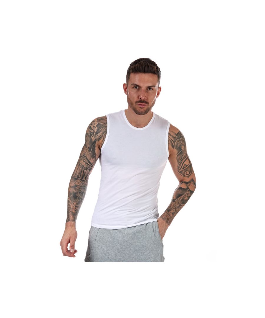 Image for Men's Calvin Klein Beach Tank Top in White