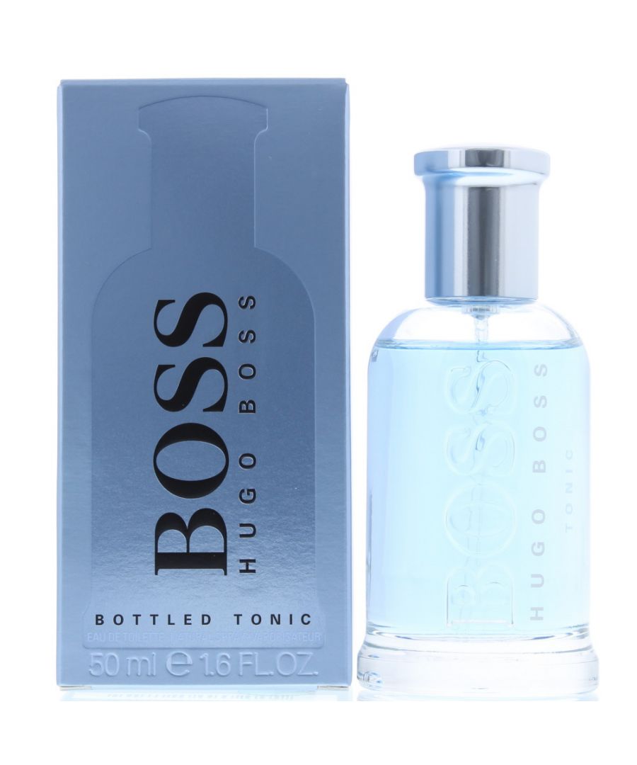 Boss Bottled Tonic by Hugo Boss is a woody spicy fragrance for men.Top notes: grapefruit, bitter orange, lemon, apple.Middle notes: ginger, cinnamon, cloves, geranium.Base notes: vetiver, woodsy notes.Boss Bottled Tonic was launched in 2017.