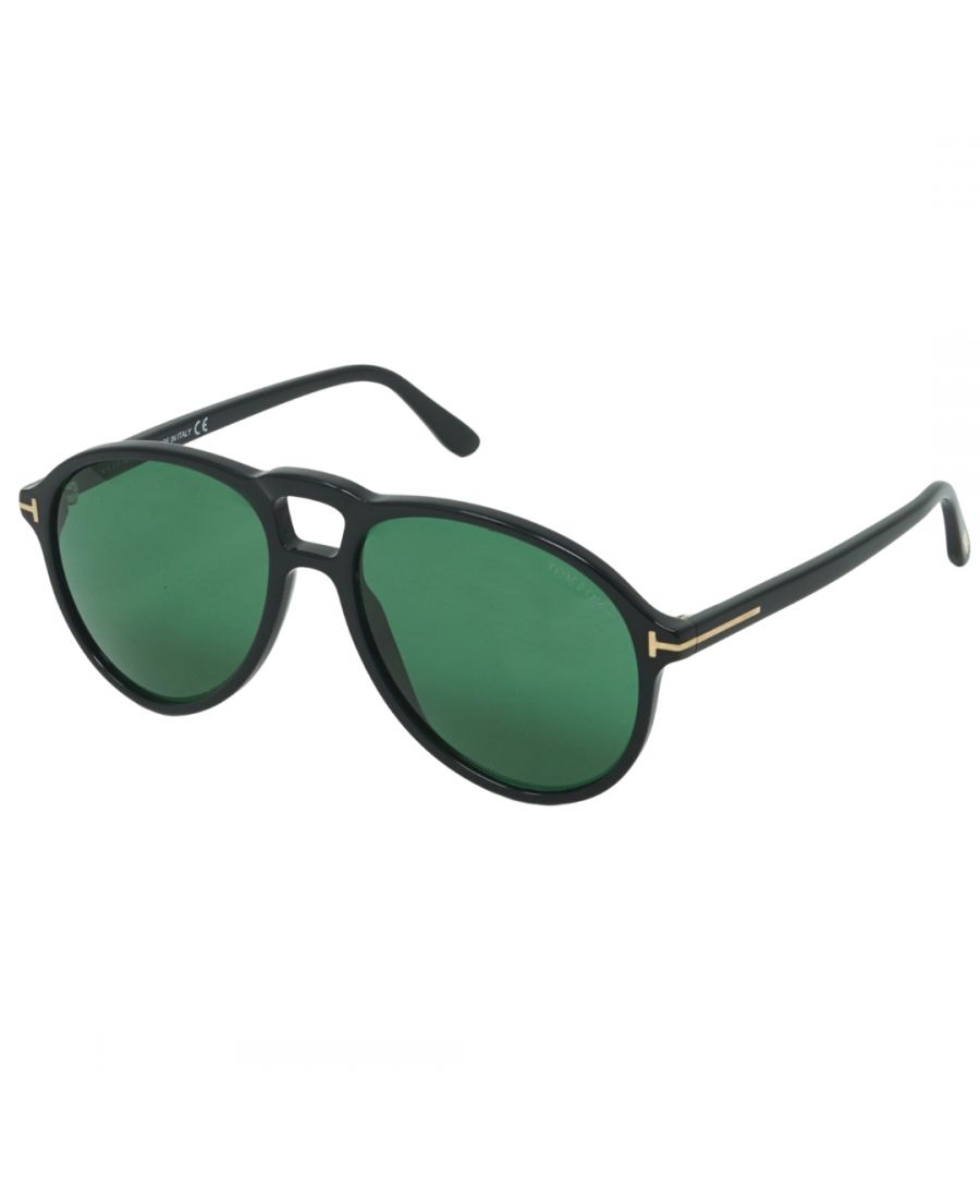 Tom Ford FT0645 01N Lennon-02 Sunglasses. Lens Width = 57mm, Nose Bridge Width = 17mm, Arm Length = 145mm. Tom Ford Lennon-02 FT0645 01N Round Sunglasses. Sunglasses, Sunglasses Case, Cleaning Cloth and Care Instructions all Included. 100% Protection Against UVA & UVB Sunlight and Conform to British Standard EN 1836:2005