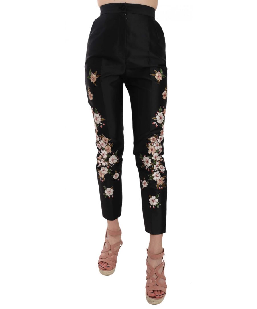 Dolce & Gabbana Jeans/Broek Prachtig gloednieuw met labels, 100% Authentiek Dolce & Gabbana Jeans/Broek Materiaal: 95% Zijde 5% Nylon Gulp: Rits- en knoopsluiting Made in Italy
