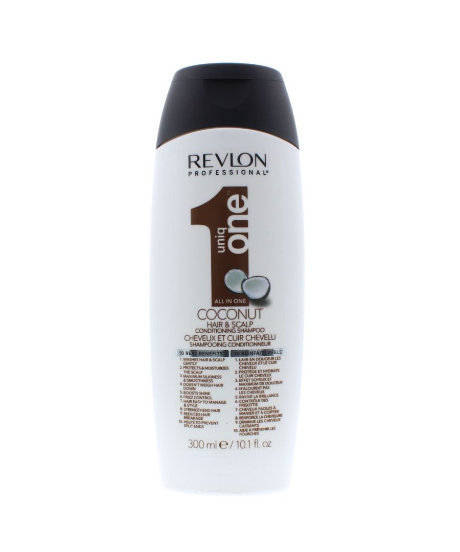 Image for Revlon Uniq One All In One Coconut Conditioning Shampoo 300ml