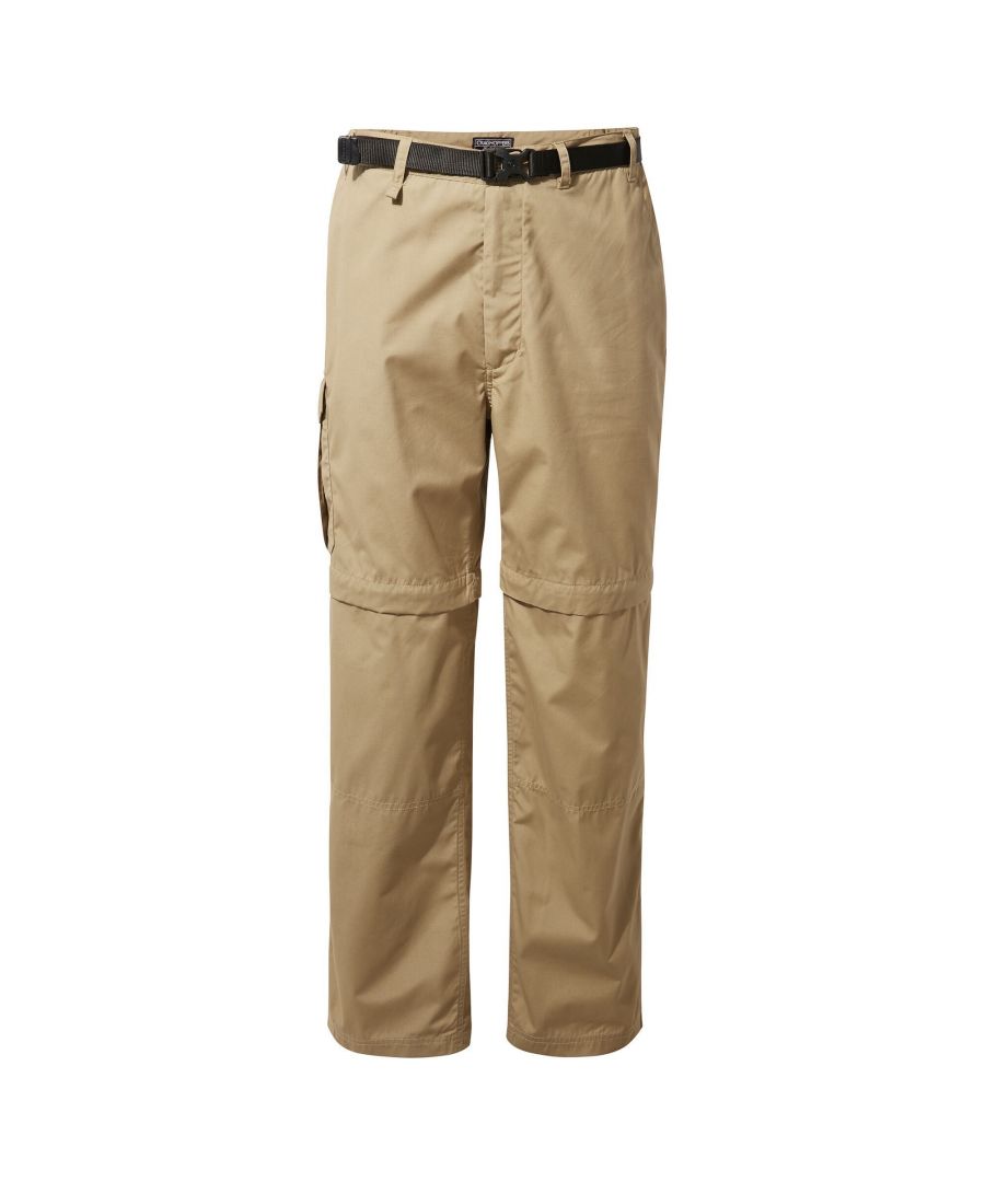 Image for Craghoppers Mens Kiwi Convertible Trousers (Raffia)