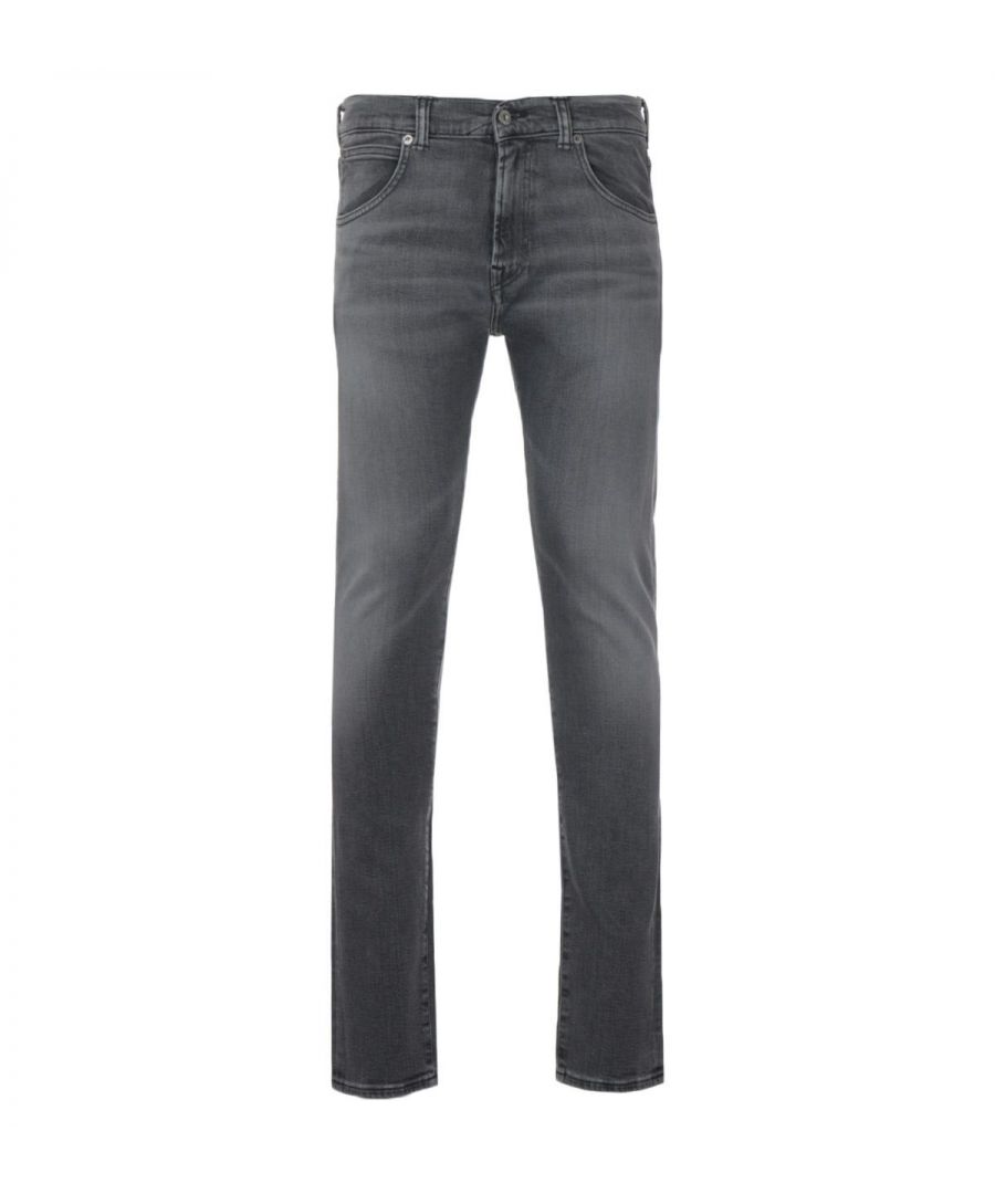 Image for Edwin ED-85 Slim Tapered Jeans - Black Kentaro Wash