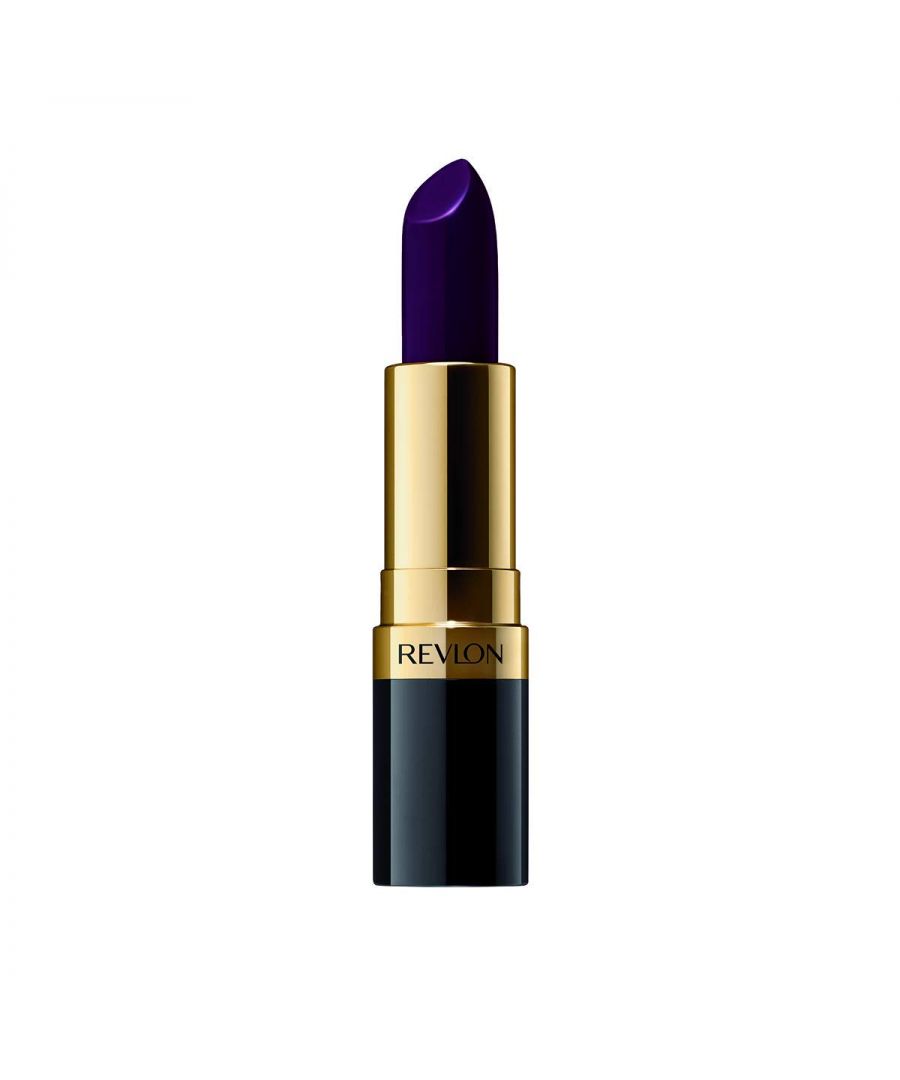 The Revlon Super Lustrous lipstick is packed with vitamins and moisturizers that leave your lips soft and smooth. The lustrous lipstick seals in colour to define your lips. It's available in a variety of fashionable colours to fit every mood and outfit. Exclusive LiquiSilk formula with mega-moisturizers seals in colour and softness. Silky-smooth, creamy texture.