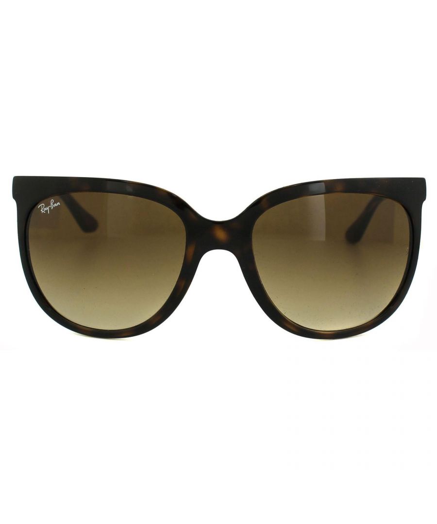 Ray-Ban Sunglasses Cats 1000 4125 Light Havana Brown Gradient are a new addition the Rayban sunglasses range with a large oversized style lens that has been the fashion for a number of years and which Rayban has replicated beautifully here