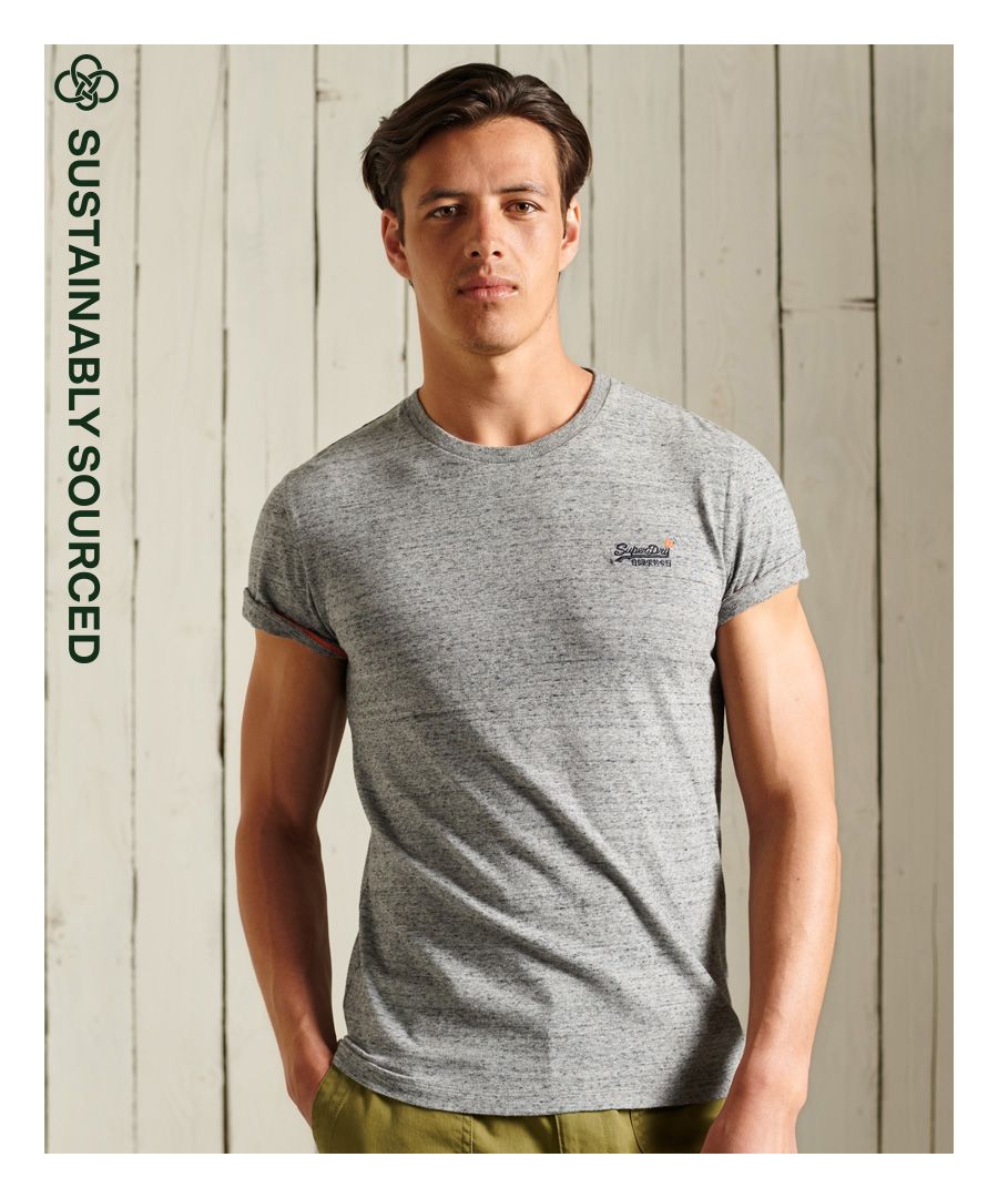 Superdry Orange Label Vintage geborduurd T-shirt