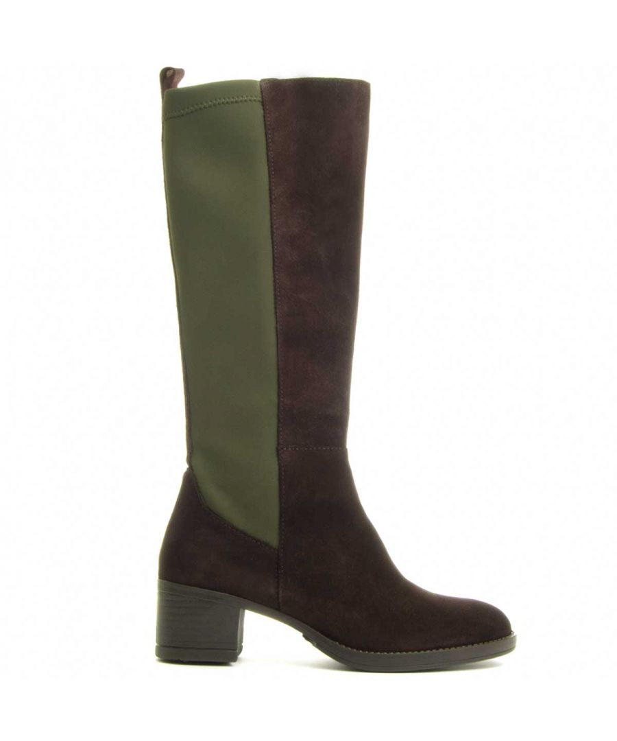 Image for Purapiel Knee High Boot in Brown