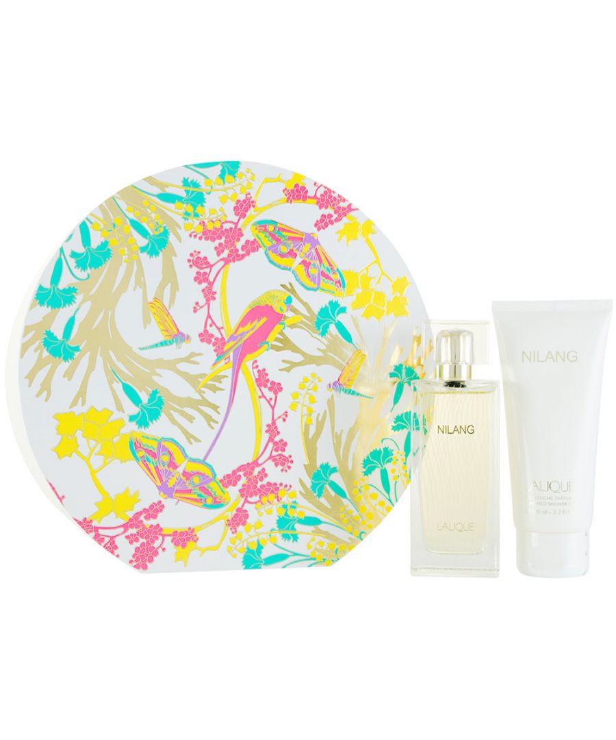 Image for Lalique Nilang Eau de Parfum 100ml & Shower Gel 100ml Gift Set For Her