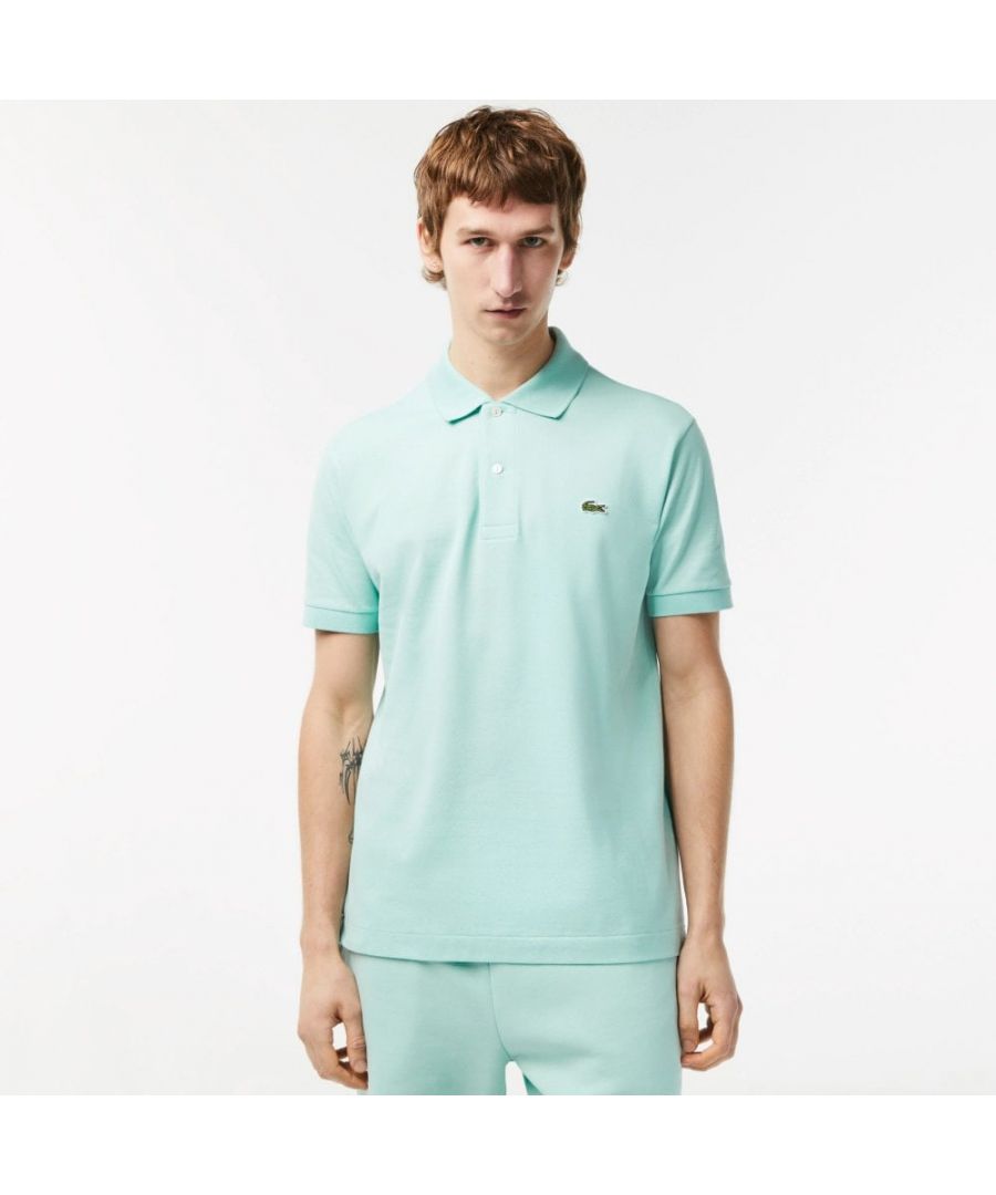 Lacoste Classic Fit L.12.12 Mens Short Sleeve Polo Shirt - Mint - Size 2XL