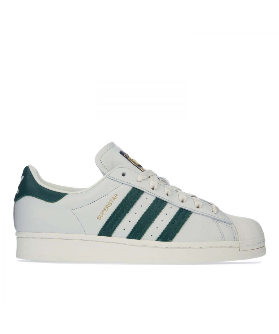Image for Men's adidas Originals Superstar Trainers in Off White