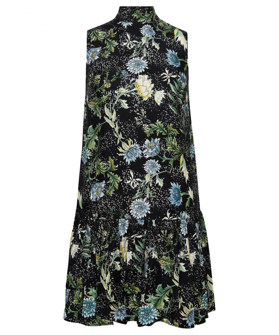 Superdry Womens Woven Mini Dress - Black - Size 12 UK