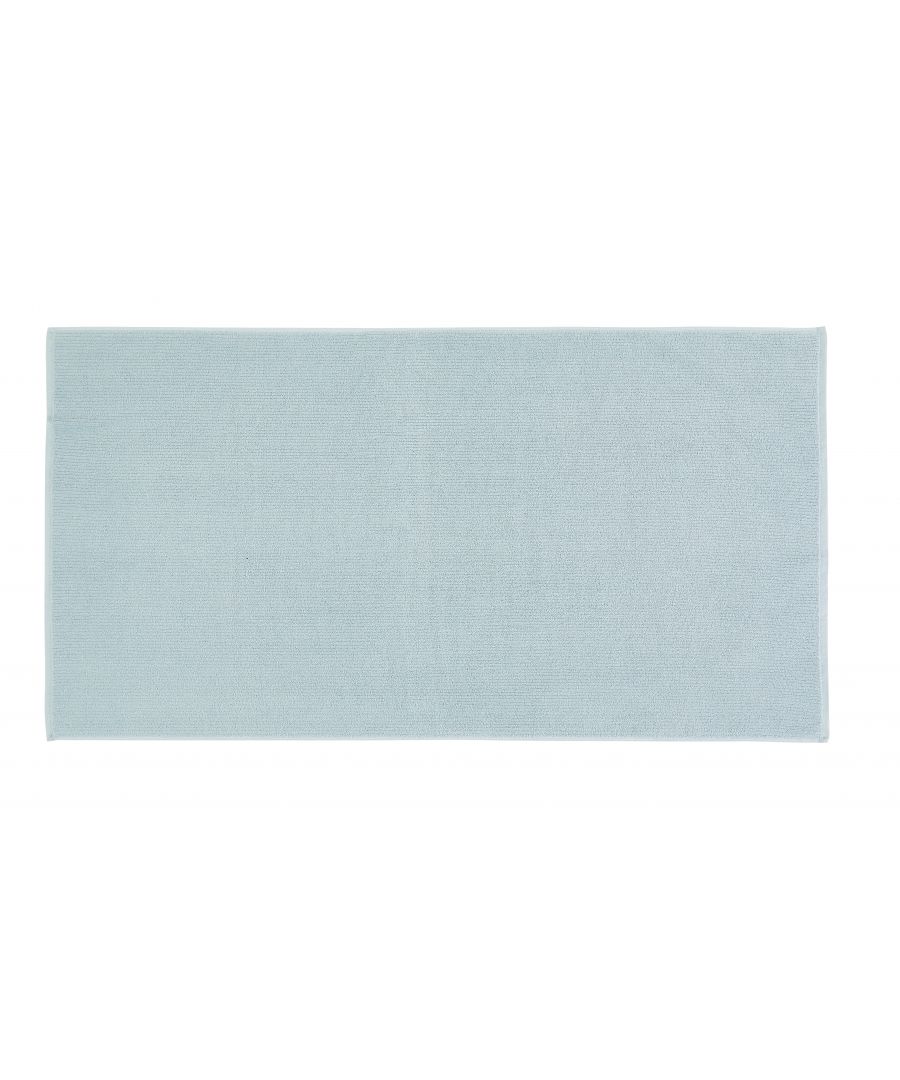 Image for Calvin Klein Performance Ribbed Bath Towel - Sky