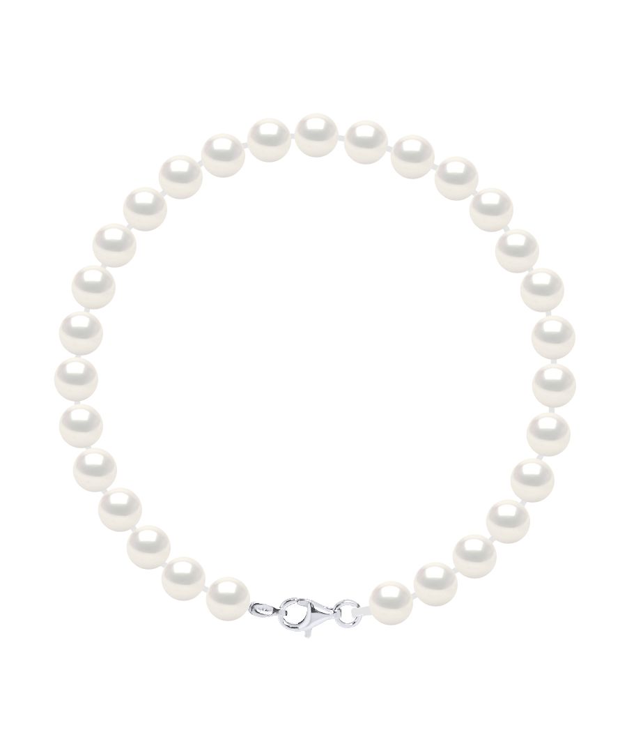 Image for DIADEMA - Bracelet - Real Freshwater Pearls - Silver