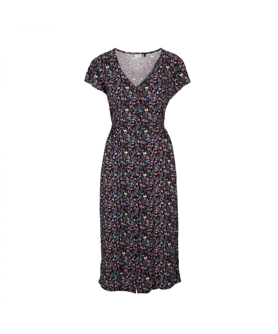 Trespass Women's Nia Floral Casual Dress|Size: S|violet