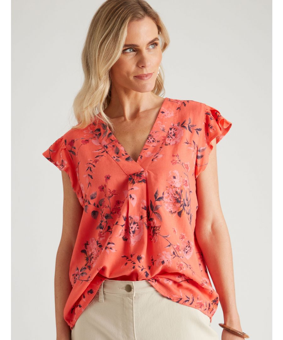 This summer, take things down low with this short top. Made from dark red fabric with orange highlights, this blouse is perfect for those hot days where you just want something cooling on the skin. Its relaxed fit allows you not only freedom of movement but breathability as well. We love the neckline details that is reminiscent of an animal's head band, adding personality while still looking professional. Wear this shirt with some shorts or skinny jeans for an effortlessly chic look that screams summertime! Make a statement in style with this stylish flowery blouse. This piece comes in three different prints; each designed to give a unique vibe to your look. The fit is relaxed, making it comfortable to wear throughout the day (no need for ironing here!). The sleeve length is short, giving you the freedom to move around without feeling restricted. And lastly, the top length is crop so as to elongate your figure and accentuate your bust line. Whether you're going for breakfast with friends or hitting up the tanning salon, this piece will add flair and femininity to your outfit choice! -- This summer, bring the heat with this v neckline blouse. Made from a lightweight and breathable fabric, this top is perfect for those hot days spent outdoors. The cropped top length ensures that it will not get in the way while you enjoy your time outside, and the relaxed fit allows you to move around freely. The vibrant color of this blouse will stand out against any background, and the v neckline provides a sexy accent to your figure. Pair it with shorts or skirts for a day out in the sun, or dress it up for a night on the town.  This dark red blouse is perfect for the hot weather season. It features short sleeves that will protect you from the scorching sun, as well as collared necklines that will let you breathe easily. It's also available with print flowers on it, which gives it that extra pop of style.Material:  55% Linen / 45% Viscose