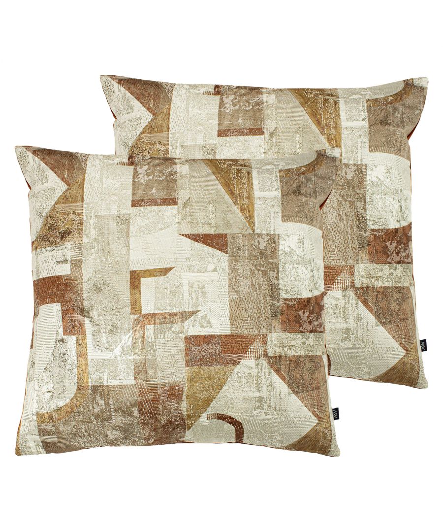 Inspired by the modernist movement, neutra embraces streamlined architectural design with organic sculptural shapes and translates them through print and jacquard. The innovative techniques and unique patterns work together effortlessly to create a contemporary and fresh feel. Complete with a plain reverse in soft velvet feel fabric, this cushion is perfect to compliment an array of textures and tones.