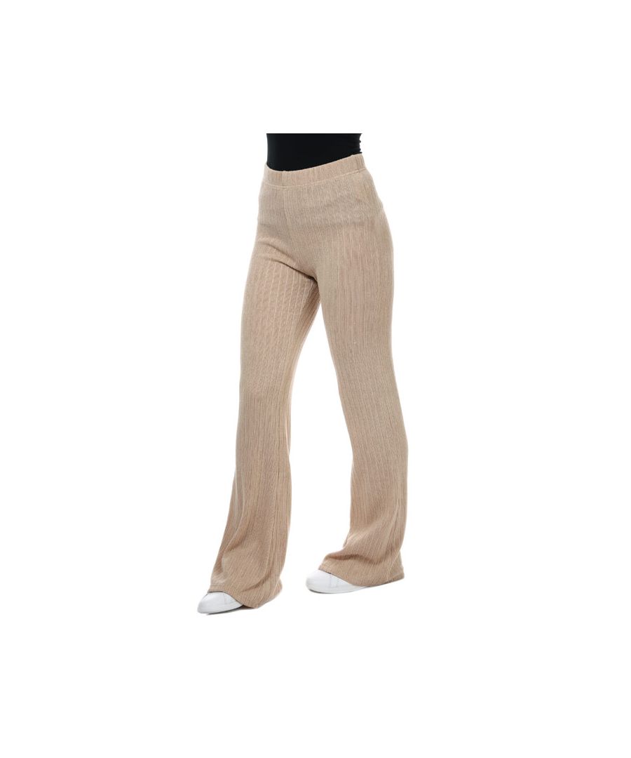 Image for Women's Only Yrsa Jersey Trousers in Brown