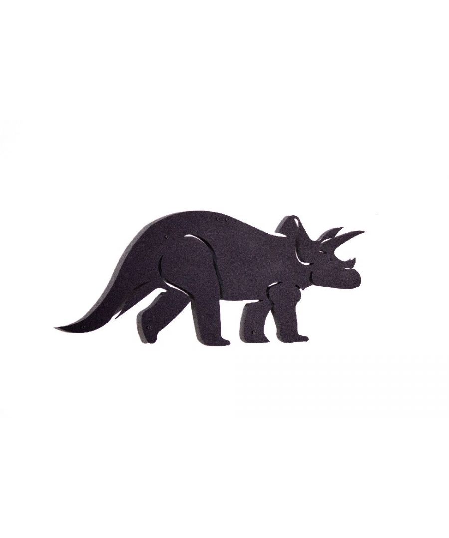 This animal-themed wall decoration is the perfect solution to decorate the walls of your home or office. It gives a touch of originality and colour to empty spaces. Color: Black | Product Dimensions: W60xD0,15xH25 cm | Material: Metal | Product Weight: 0,9 Kg | Packaging Weight: 1,55 Kg | Number of Boxes: 1 | Packaging Dimensions: W62xD2xH52 cm