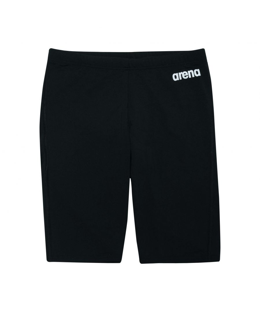 Arena Mens Team Jammer Swim Short in Black - Size 34 (Waist)