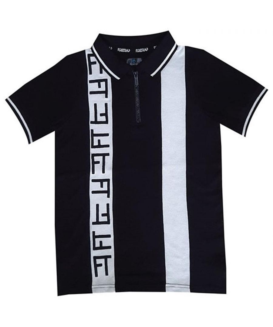 Firetrap Polo Shirt Junior Boys - The Junior Boy's Firetrap Polo Shirt is a great addition to your little ones causal wardrobe, crafted with a fold down collar with a zip fastening placket and short sleeves for a comfortable fit. A two tone contrasting design gives a stylish look and the Firetrap branding across the chest completes the look. > Junior Boy's Polo Shirt > Fold Down Collar > Short Sleeves > Zip Fastening Placket > Two Tone Contrast Design > Firetrap Branding > Machine Washable > Keep Away From Fire