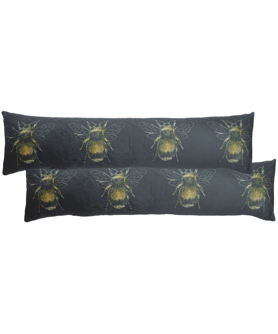 Image for Gold Bee Draught Excluder (Twin Pack)