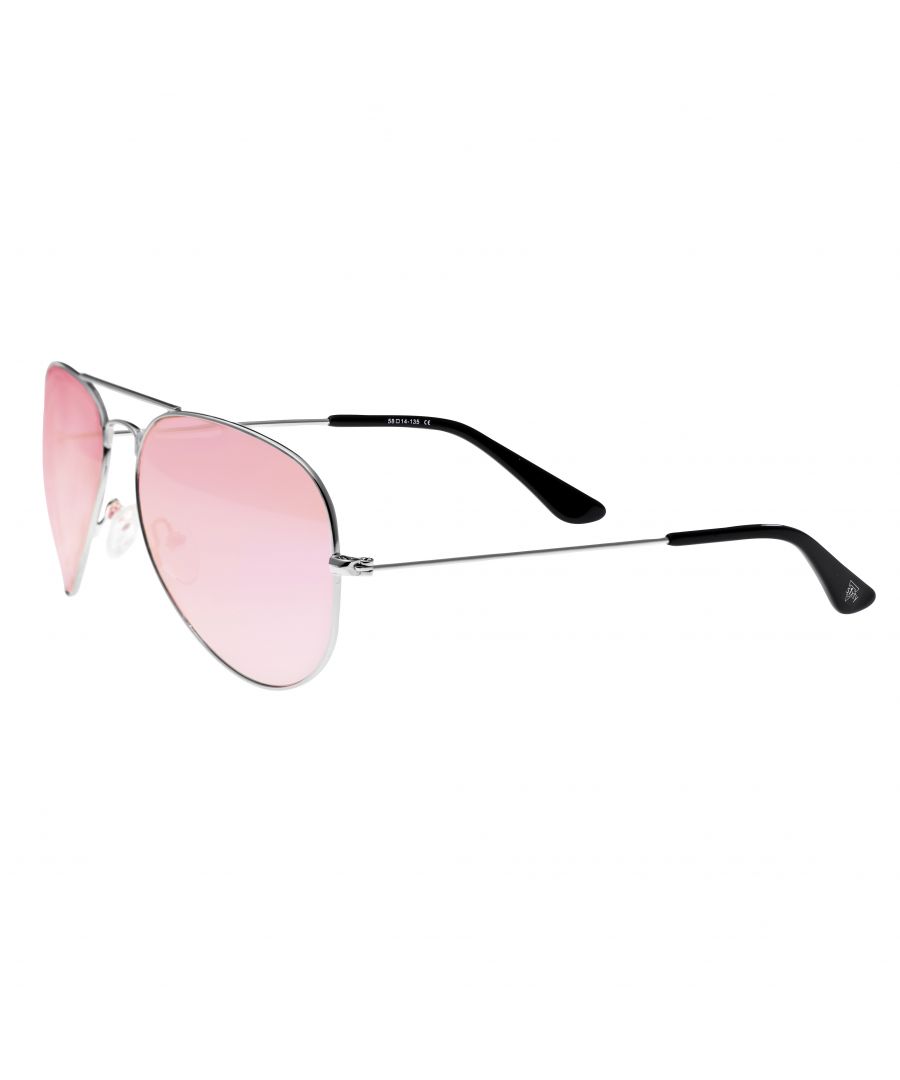 Lightweight Metal Frame; Anti-Scratch and Anti-Fog Multi-Layer TAC Polarized Lenses; Eliminates 100% of UVA/UVB light; Metal Arms; Adjustable Nose Pads for a Comfortable Secure Fit; Spring-Loaded Stainless Steel Hinges; 100% FDA Approved; Impact Resistant;