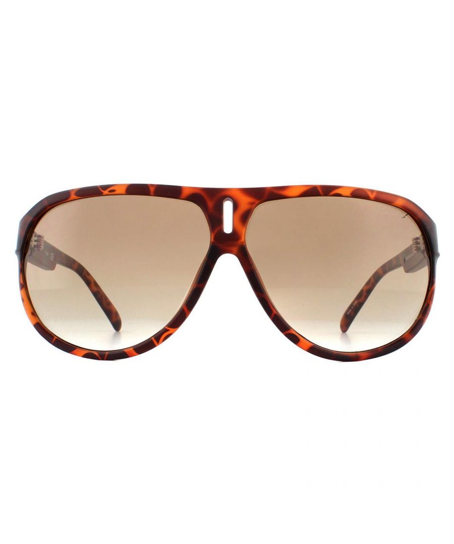 Guess zonnebrillen GU6729 S57 Tortoise Brown Gradient zijn een frame van hoge kwaliteit gemaakt van plastic met een vliegervorm en zijn ontworpen voor mannen