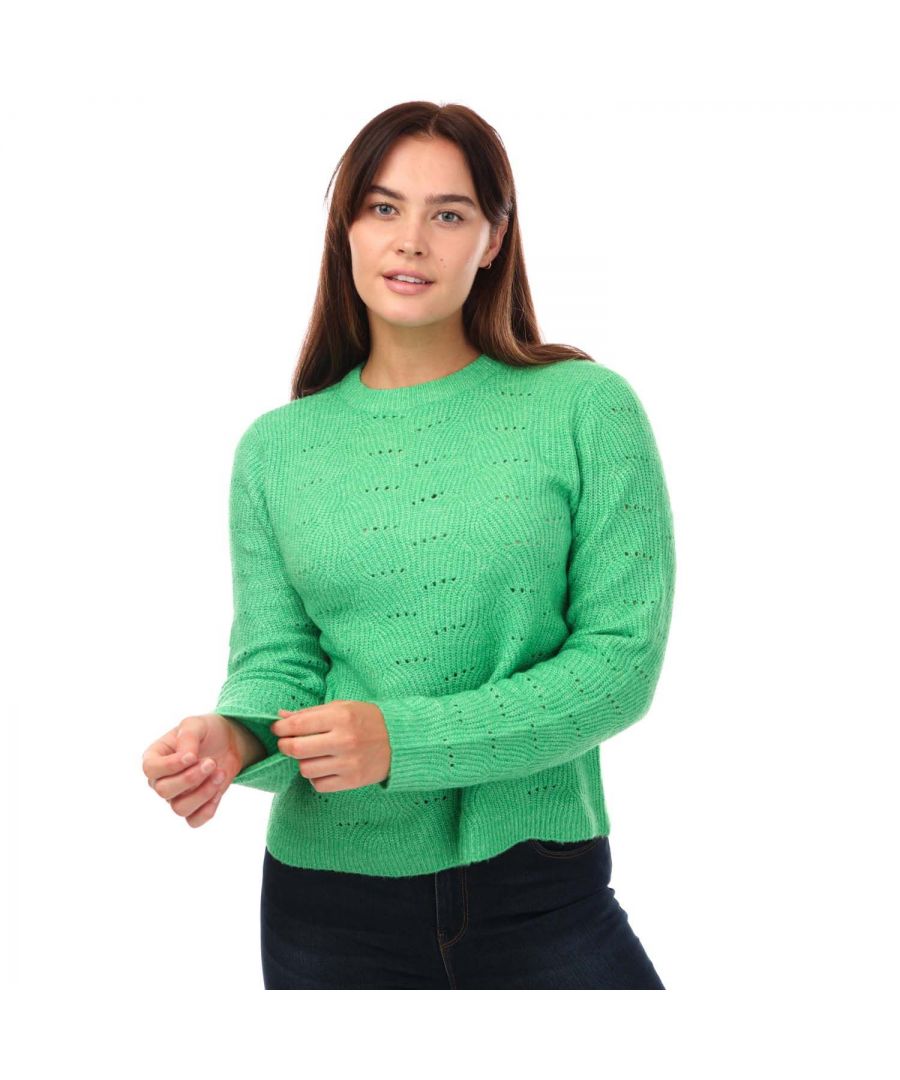 only womenss lolly jumper in green - size 10 uk