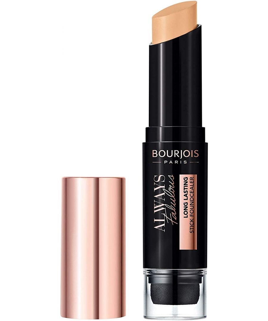 You can enjoy It all with Bourjois' Long-Lasting Stick Foundcealer. It combines the full coverage of a concealer with the added depth and pigmentation of a foundation. A lightweight velvet formula melts perfectly with your skin to control the shine throughout the day. Stay fabulous around the clock with Bourjois. Beauty should be a game not a chore! So start playing today! Bourjois makes it easy to create chic looks for face and nails with an effortless Parisian twist. Say 