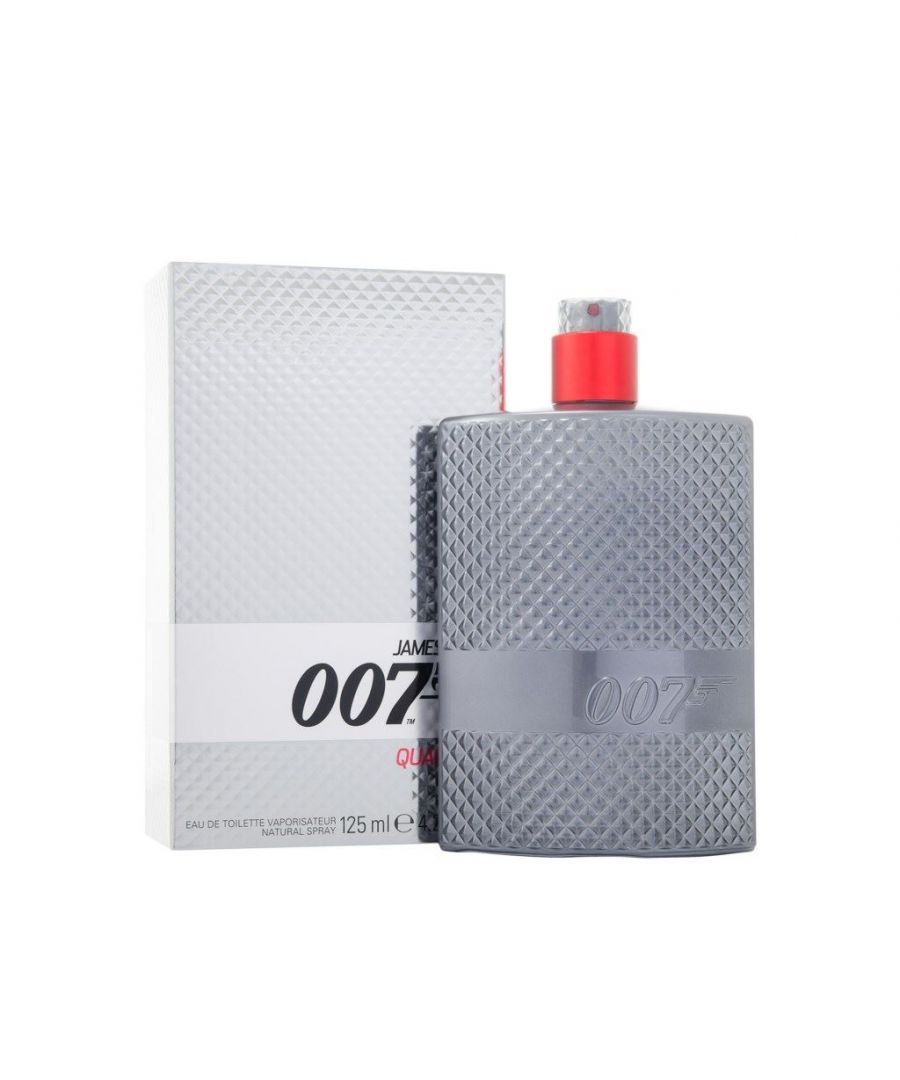 James Bond 007 Quantum by Eon Productions is a Leather fragrance for men. James Bond 007 Quantum was launched in 2013. Top notes are Juniper Berries and Bergamot; middle note is Violet Leaf; base notes are Leather and Sandalwood.