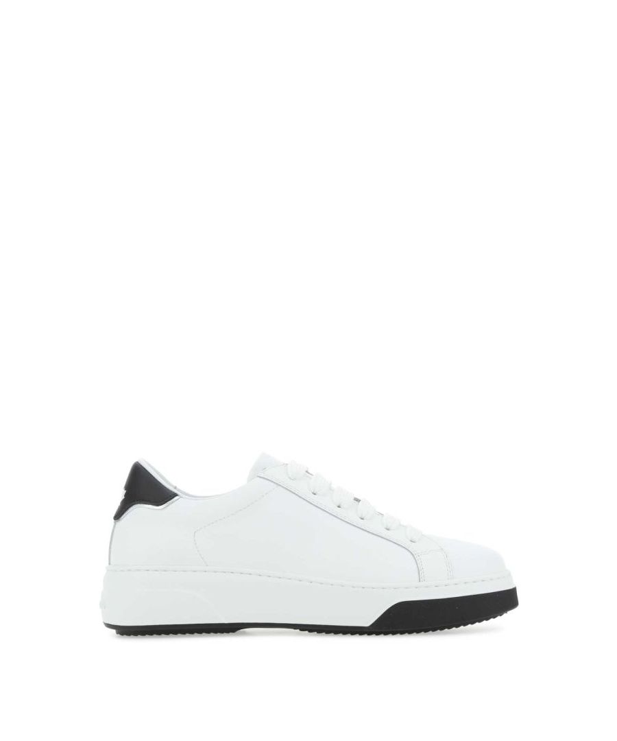 White leather Bumper sneakers