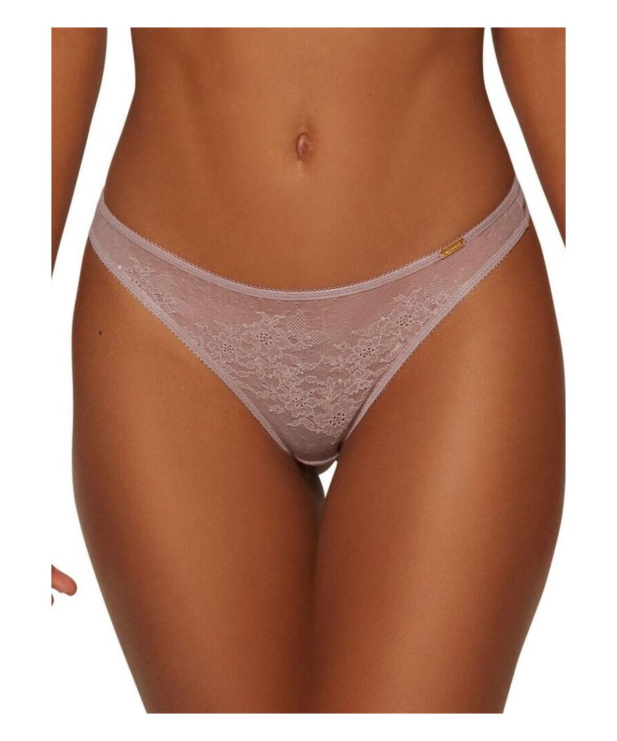 Image for Glossies Lace Thong