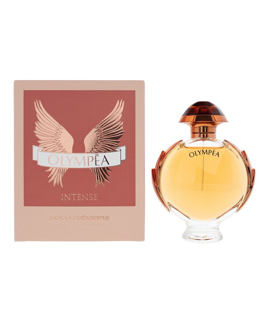 Olympea Intense for women by Paco Rabanne was named after the highly desirable goddess Olympea.  This saltyvanilla desirable fragrance infused with rich amber it totally irresistible