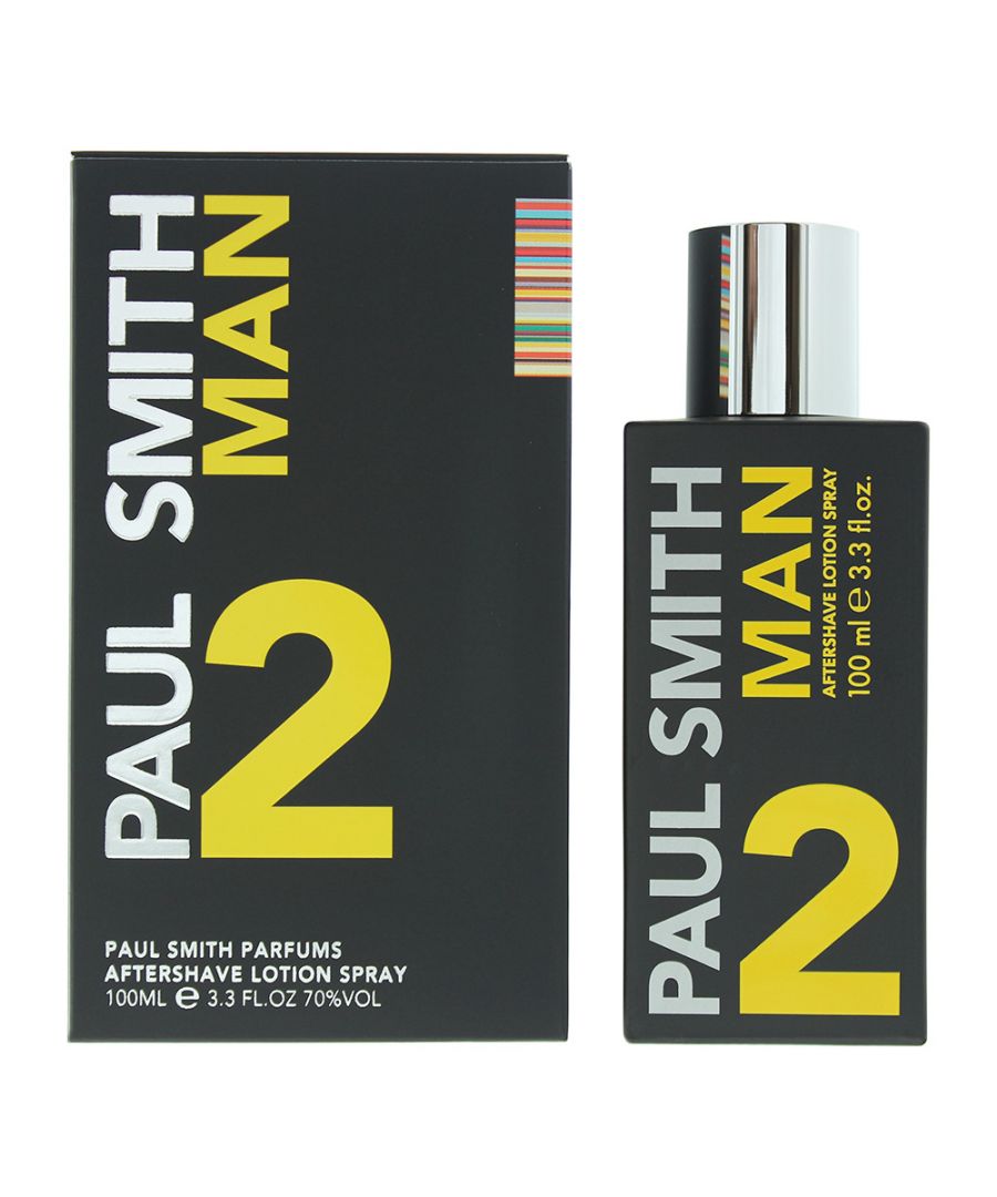 Paul Smith Man 2 is a woody spicy fragrance for men, which was launched by Paul Smith. The fragrance contains top notes of Cardamom, Granny Smith Apple, Grapefruit and Mandarin Orange; with middle notes of Cashmere Wood, Cinnamon, Nutmeg and Lavender; and base notes of Sandalwood, Musk, Tonka Bean and Virginia Cedar. The notes make for a sweet, woodsy scent, with a delightful dry down. This is the ideal casual every day scent, particularly suitable for Autumn and Winter.