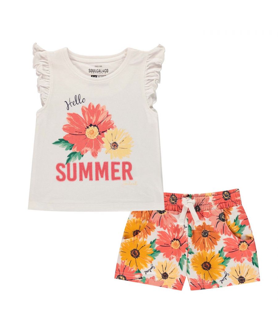 Image for SoulCal Girls T-Shirt & Shorts Set