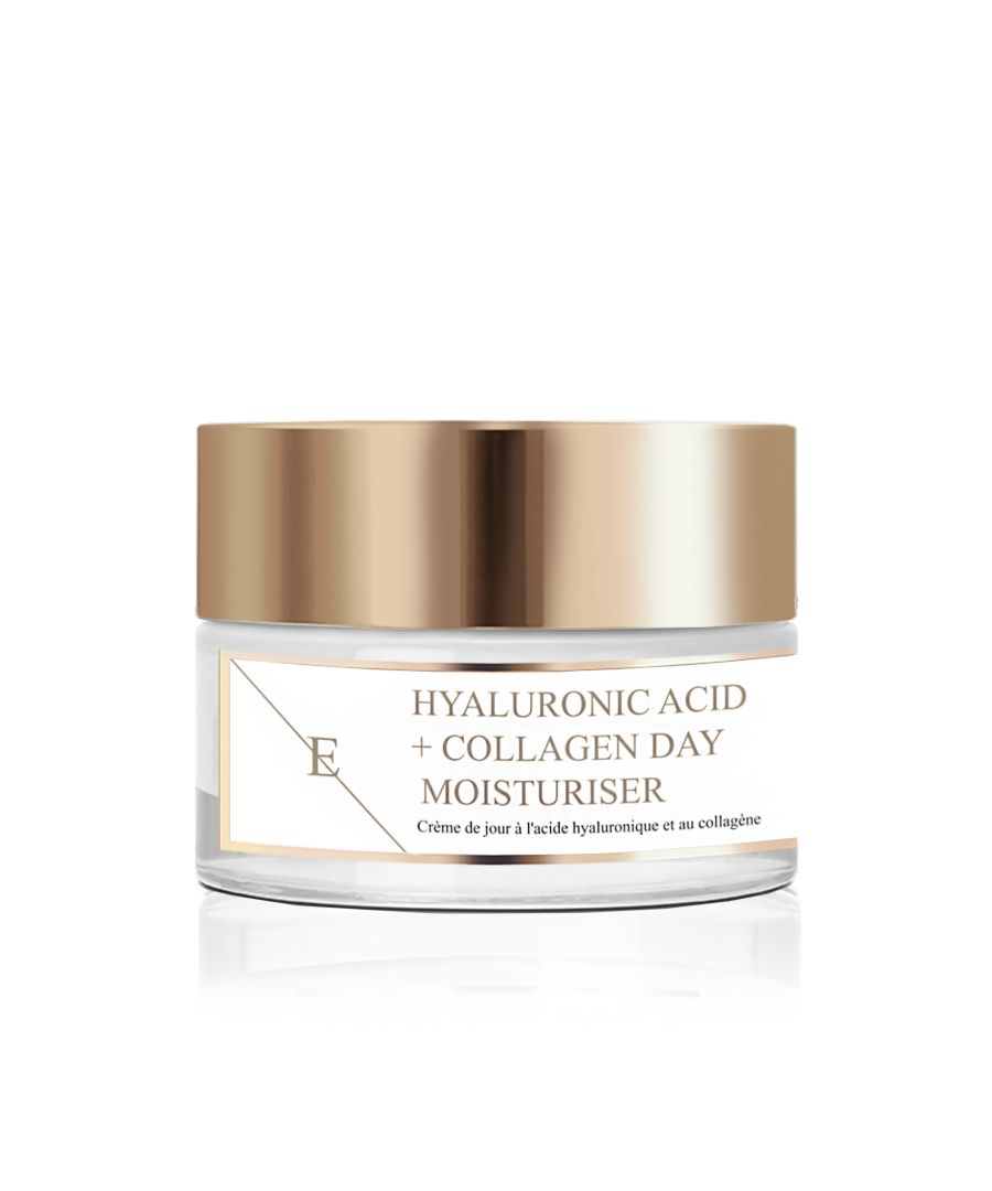 This anti-ageing day cream contains hydration boosting Hyaluronic Acid and Collagen Amino acids. The cream aims to smoothen the look of dehydration lines for youthful plump and nourished looking complexion.\n\nKey Ingredients:\n\nHYALURONIC ACID\nHyaluronic Acid is naturally found in our skin, as we age our body's natural production of hyaluronic acid slows down. Hyaluronic acid is a key element making the skin looking plump and youthful as it hold moisture 1000 times its own weight. Our hyaluronic acid is called Sodium Hyaluronate and it is smaller size of hyaluronic acid that is able to penetrate and hydrate more deeper levels of the skin than normal hyaluronic acid.\n\nCOLLAGEN AMINO ACIDS\nCollagen is naturally found in our skin and as we age the production of collagen slows down. As an skincare ingredient collagen aims to boost plumpness and the look of the skin by bringing moisture and hydration to the skin.\n\nSWEET ALMOND OIL\nSweet almond oil is high in natural fatty acids and it nourishes and keeps skin moisturised.\n\nGREEN TEA LEAF EXTRACT\nGreen tea leaf extract is powerful antioxidant that protects the skin from free radical damage and so aims to contribute to prevention of the signs of premature ageing.\n\nPROVITAMIN B5\nProvitamin B5 aims to retain and preserve moisture. Provitamin B5 protects the skin barrier and helps the skin to retain its moisture levels and shield it from irritation. By applying a product with Provitamin B5, you will maximise your skin hydration while improving its softness and elasticity.\n\nDirections for use: Apply pea-sized amount of the cream on cleansed face, neckline and neck in the morning.