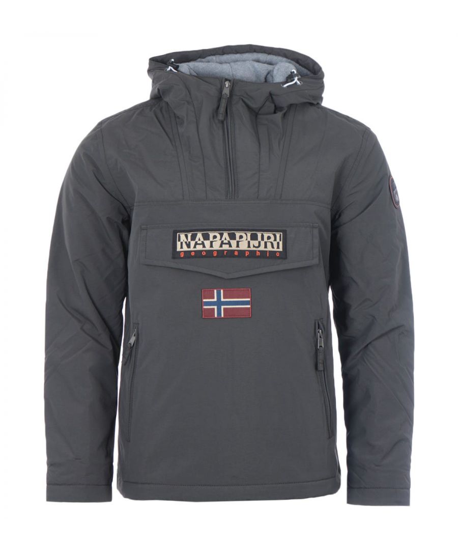 napapijri rainforest jacket pockets