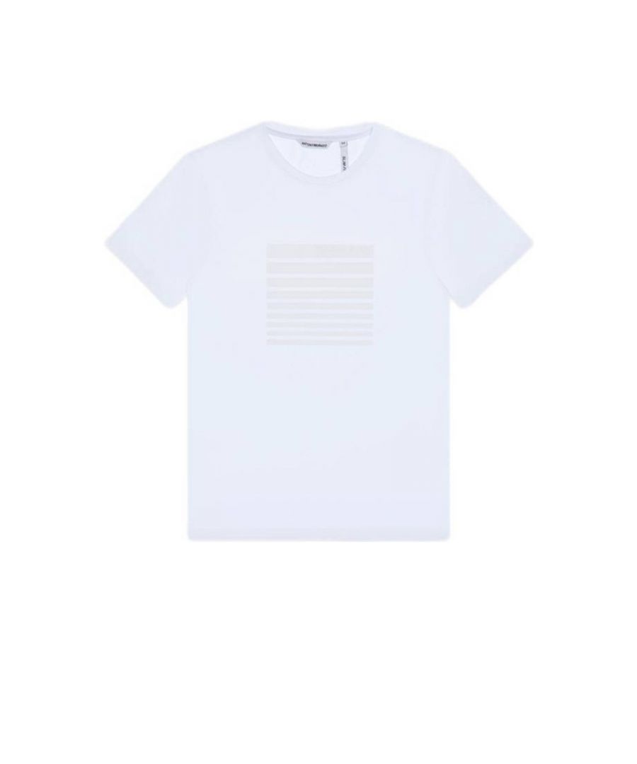 Dit T-shirt voor heren van Antony Morato is gemaakt van katoen en heeft een logo-opdruk. Het model heeft een ronde hals en korte mouwen.