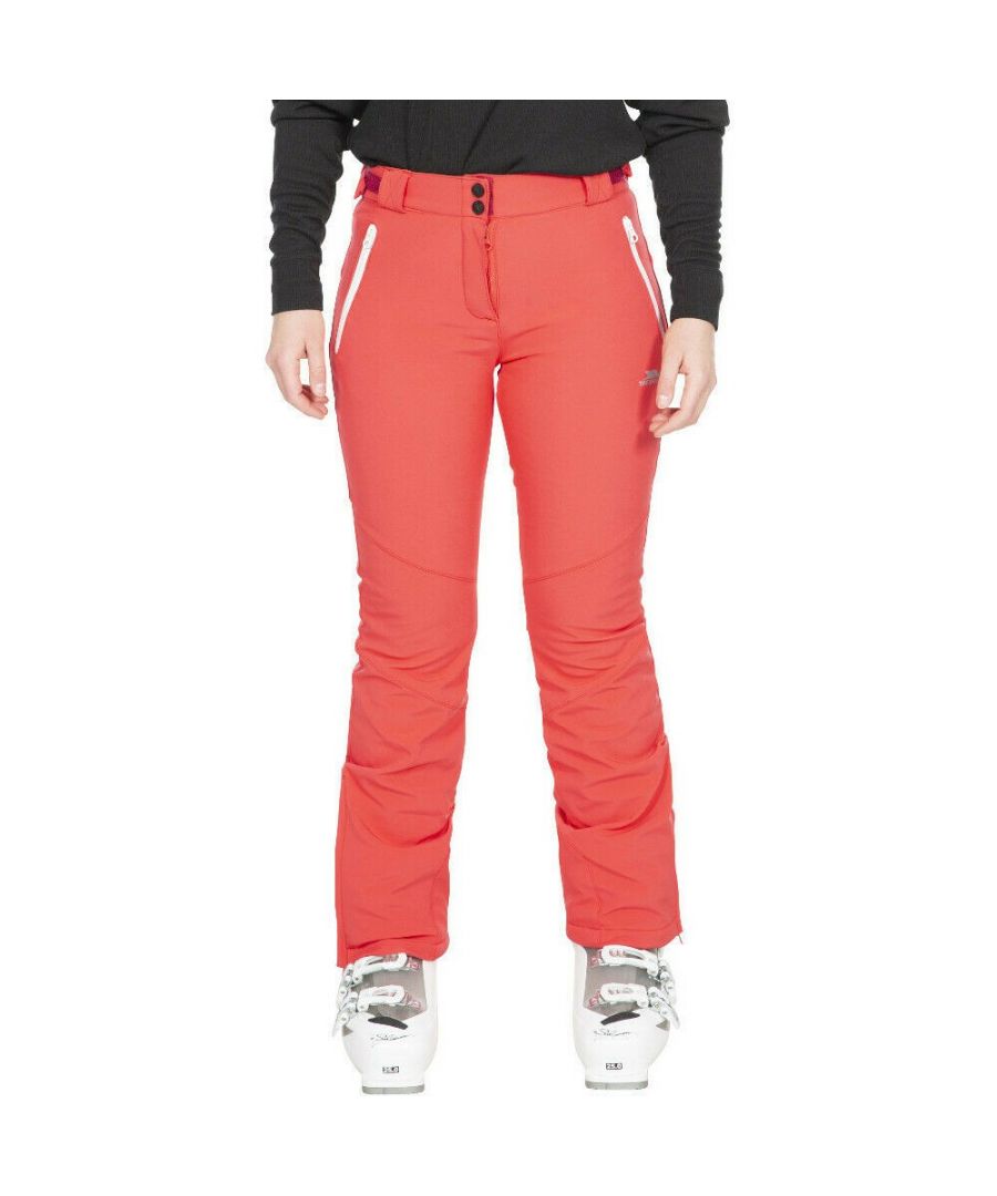 Image for Trespass Womens/Ladies Lois Ski Trousers (Hibiscus Red)