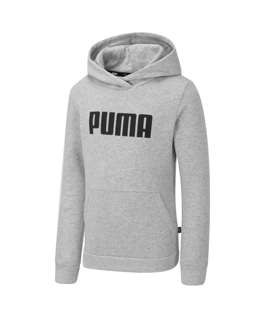 PUMA brings you the latest word on streetwear must-haves in our Essentials line, a line of must-have clothing that has its finger on the pulse of fashion. Our Essentials Full-Length Youth Hoodie is an incredible addition to any wardrobe and features a cosy fabrication and focal graphics inspired by iconic PUMA branding. FEATURES & BENEFITS Contains Recycled Materials: Made with recycled fibers. One of PUMA's answers to reduce our environmental impact. DETAILS Hooded construction