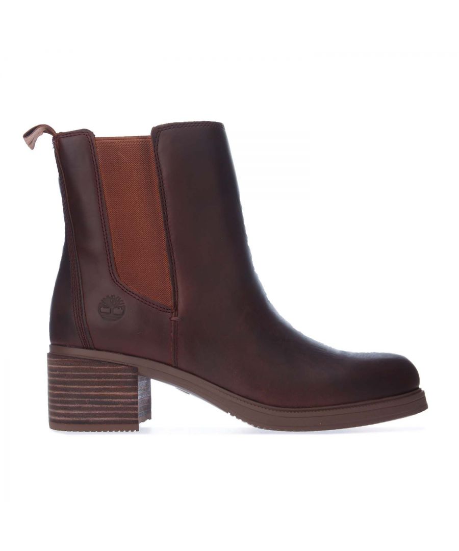 Timberland Dalston Vibe Chelsea boots voor dames, bruin
