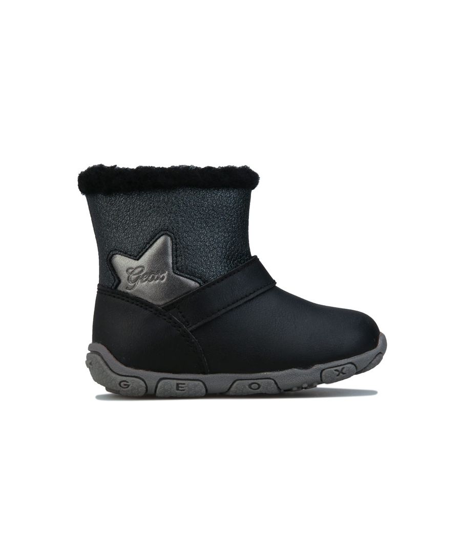 Image for Girl's Geox Infant Balu Boots in Black
