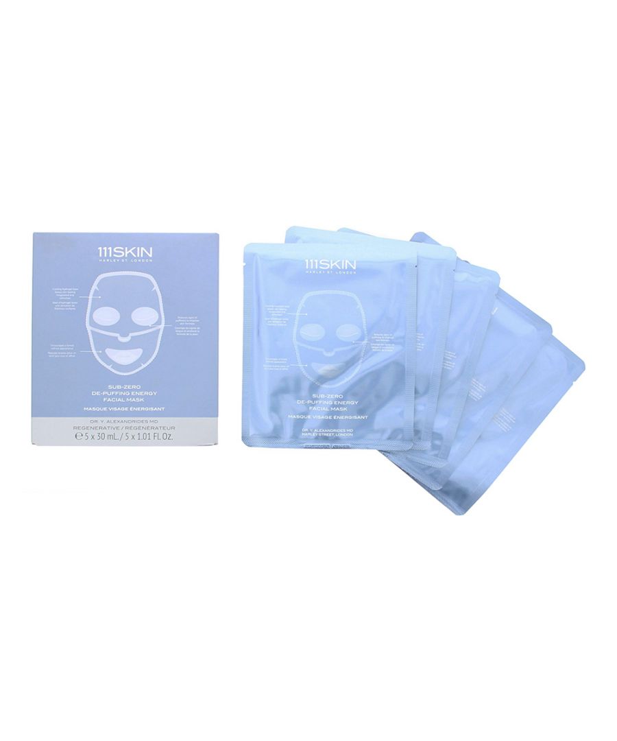 Image for 111 Skin Sub-Zero De-Puffing Facial Mask 5 x 30ml