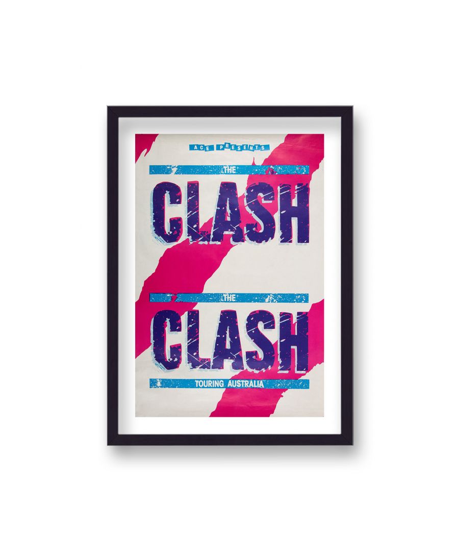 Image for The Clash Australian Tour Vintage Music Poster